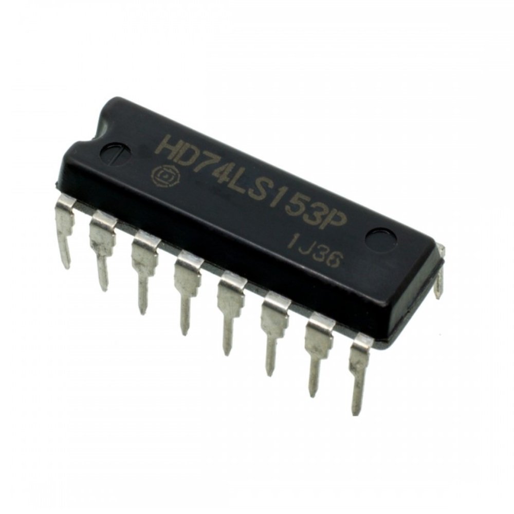 74LS153 Doble Multiplexor de 4 a 1