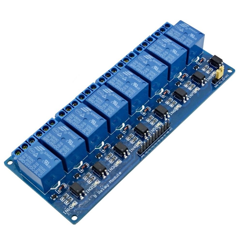 Módulo Relevador 8 Canales 5v
