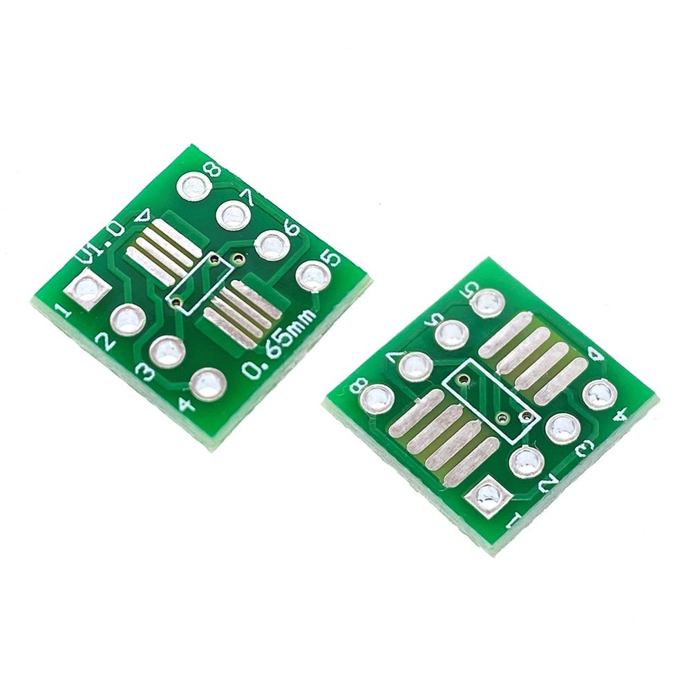 PCB Adaptador SOP/ SSOP / TSSOP 8 a DIP 8