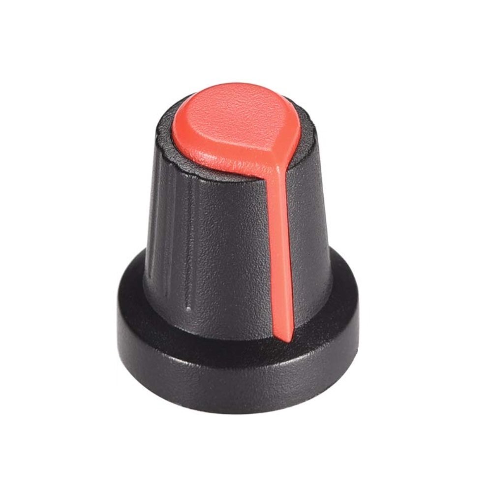 Perilla Roja para Potenciómetro
