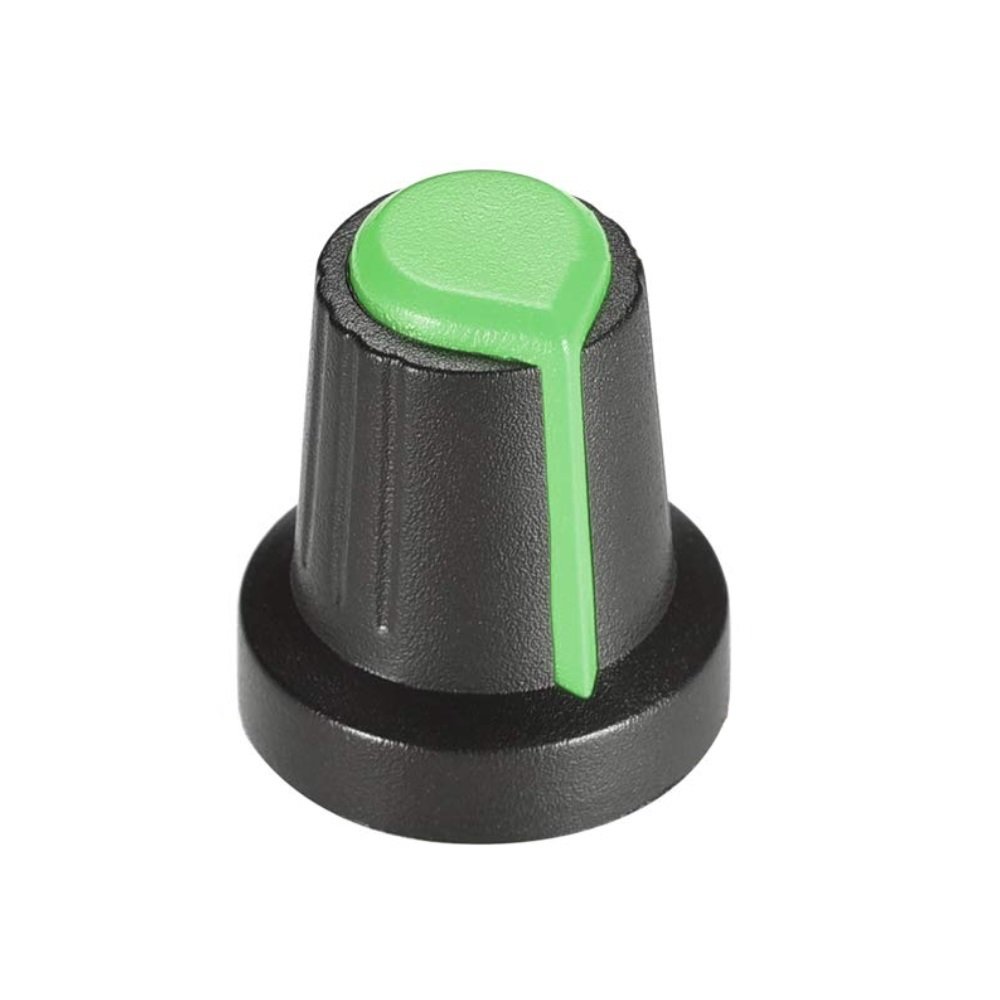 Perilla Verde para Potenciómetro