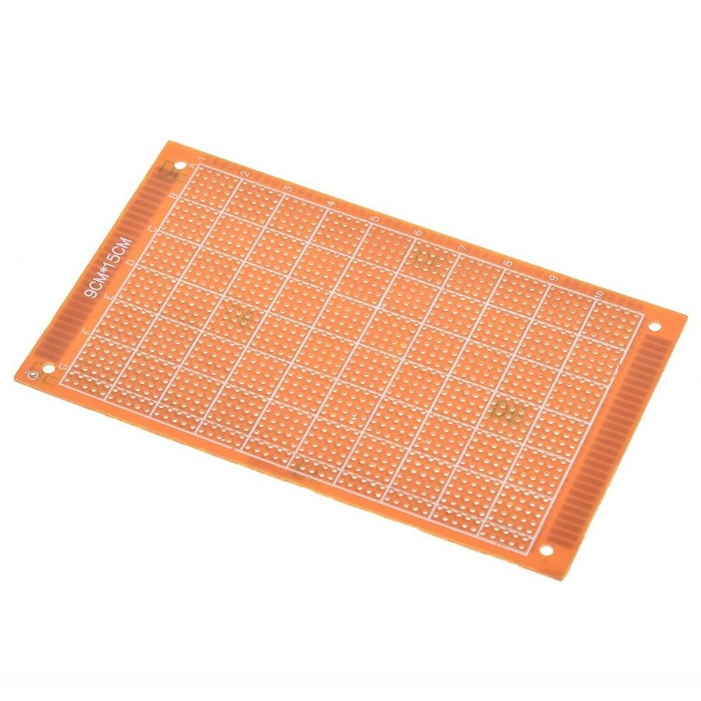 Placa Fenólica Perforada 9x15 cm