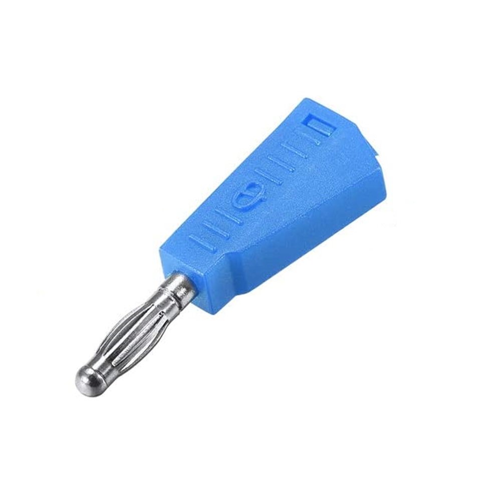 Plug Banana Apilable Azul