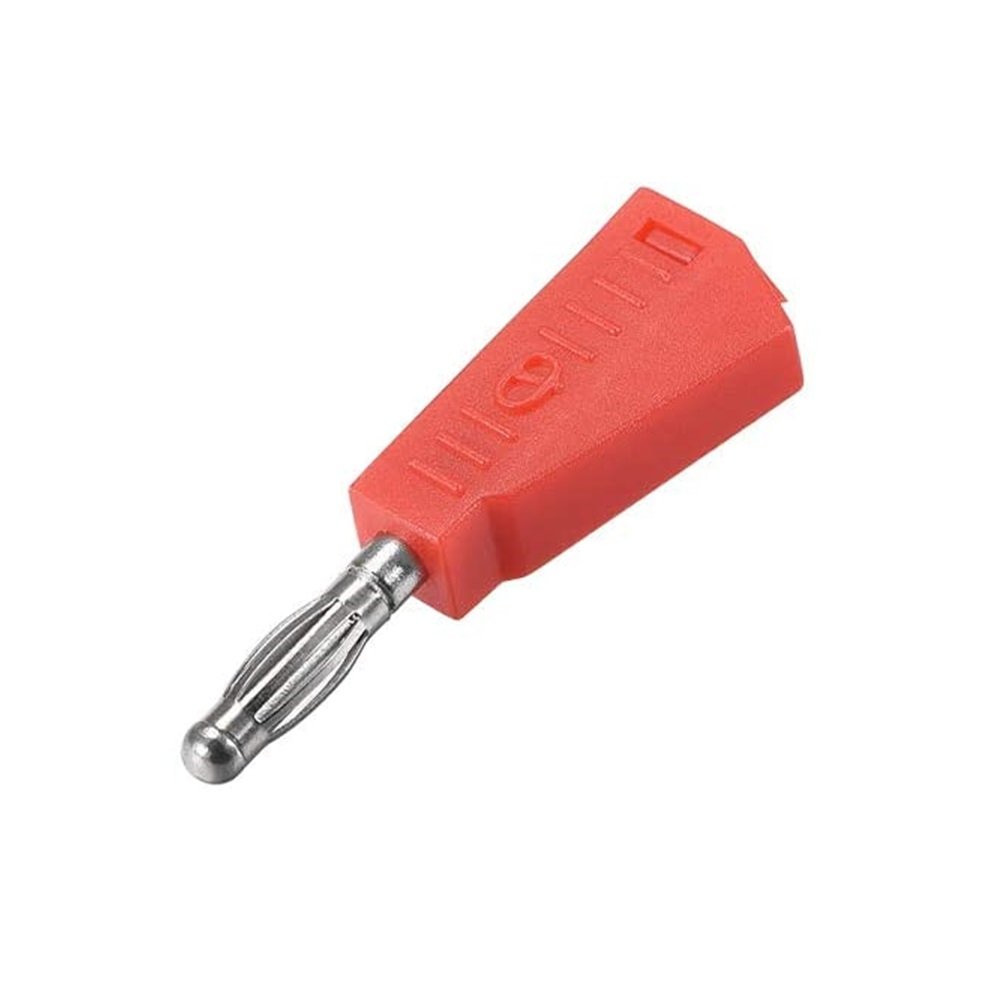 Plug Banana Apilable Rojo