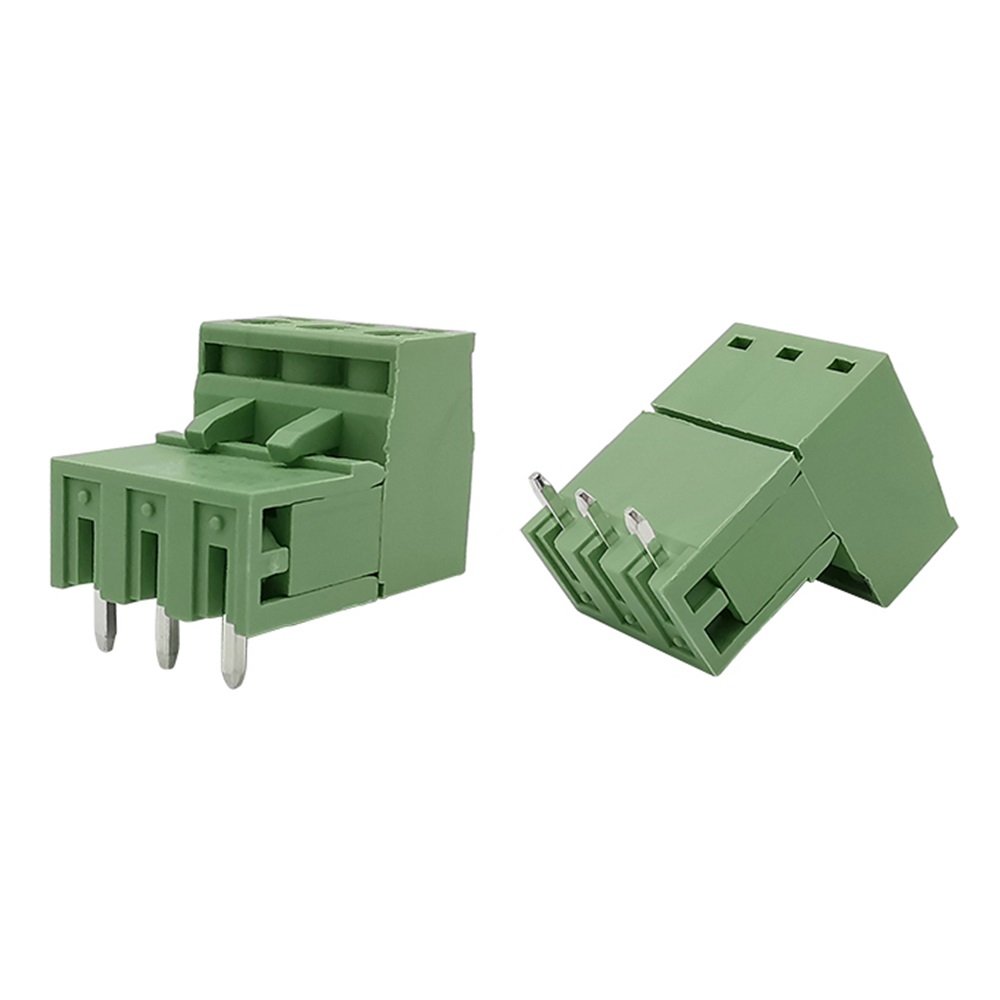 Terminal Block Enchufable 3 Tornillos 3.5mm