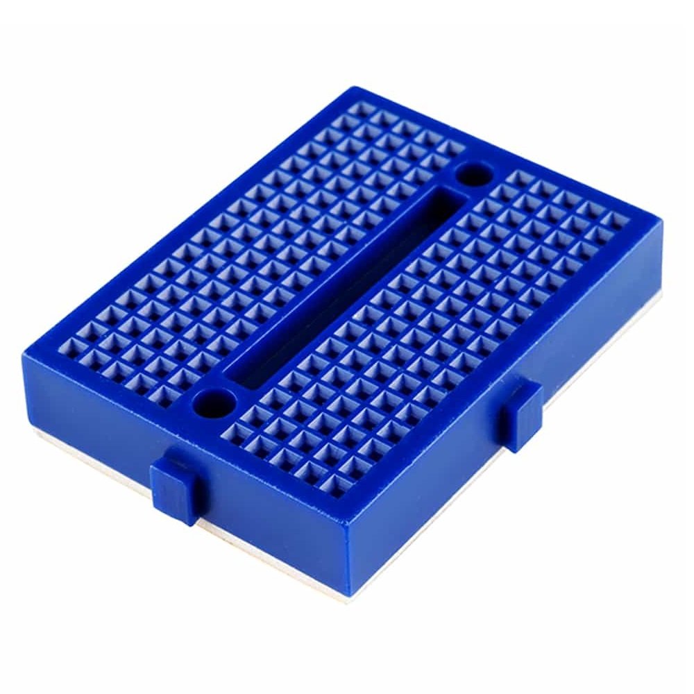 Mini Protoboard 170 Perforaciones Azul